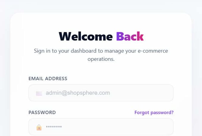 build secure user authentication system